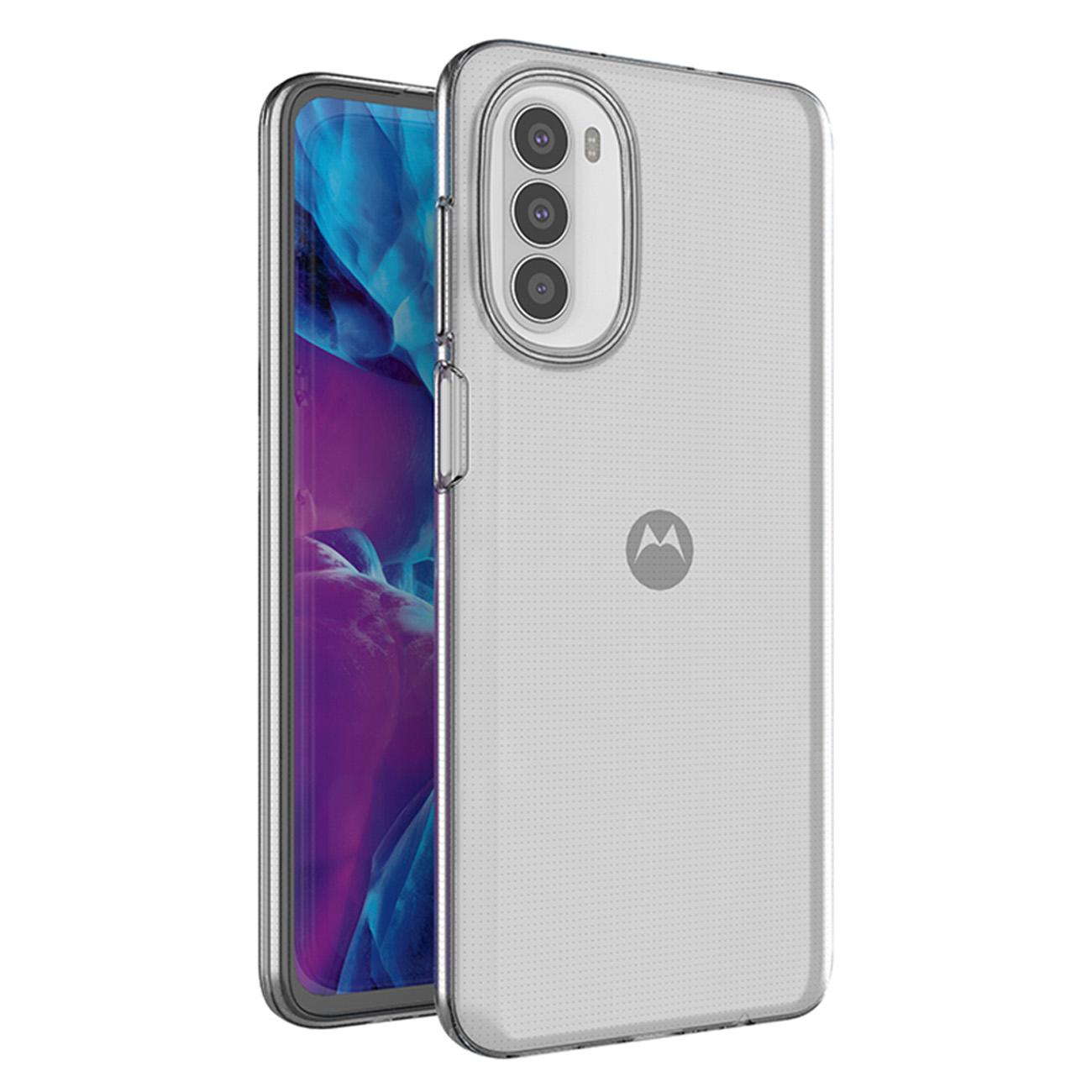 Ultra Clear 0,5 mm tapauksessa Motorola Moto G82 5G / Moto G52 ohut kansi läpinäkyvä