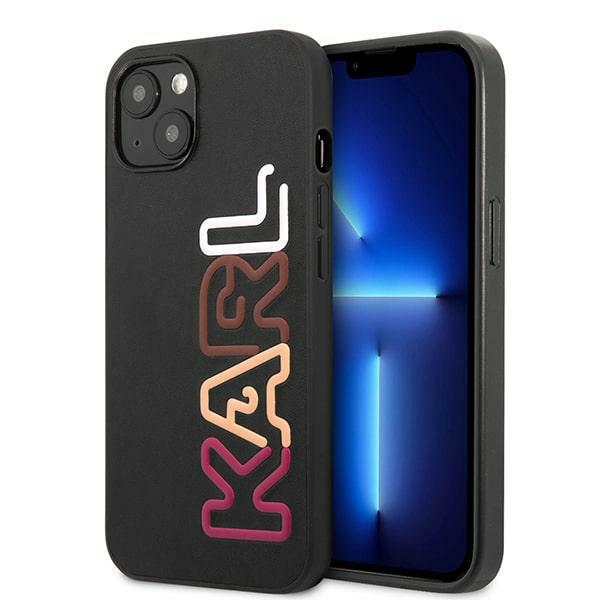 Karl Lagerfeld KLHCP13SPCOBK iPhone 13 mini 5.4 "musta / musta kovakotelo Multipink Merkki