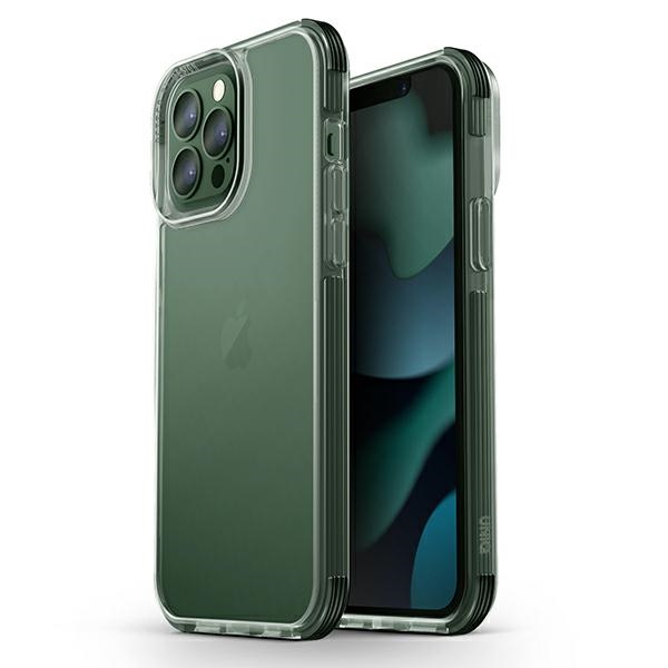 Uniq Combat kotelo iPhone 13 Pro Max 6.7" - vihreä/vihreä