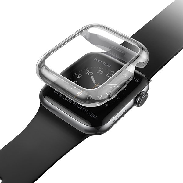 Uniq Garde Suojakuori Apple Watch 4/5/6/SE 44mm - harmaa