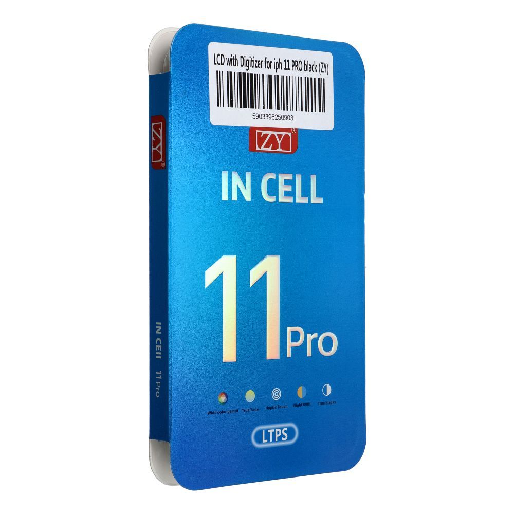 LCD-näyttö iPhone 11 Pro digitoijalla musta (ZY-LTPS) IC Transferable