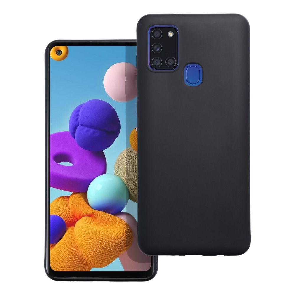 Suojakuori Samsung A21S Matt musta