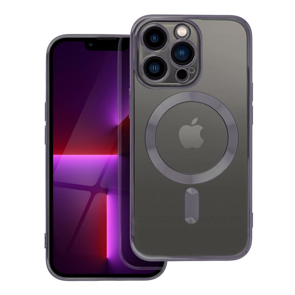 Suojakuori iPhone 13 PRO:lle Electro Mag Cover yhteensopiva MagSafen kanssa musta
