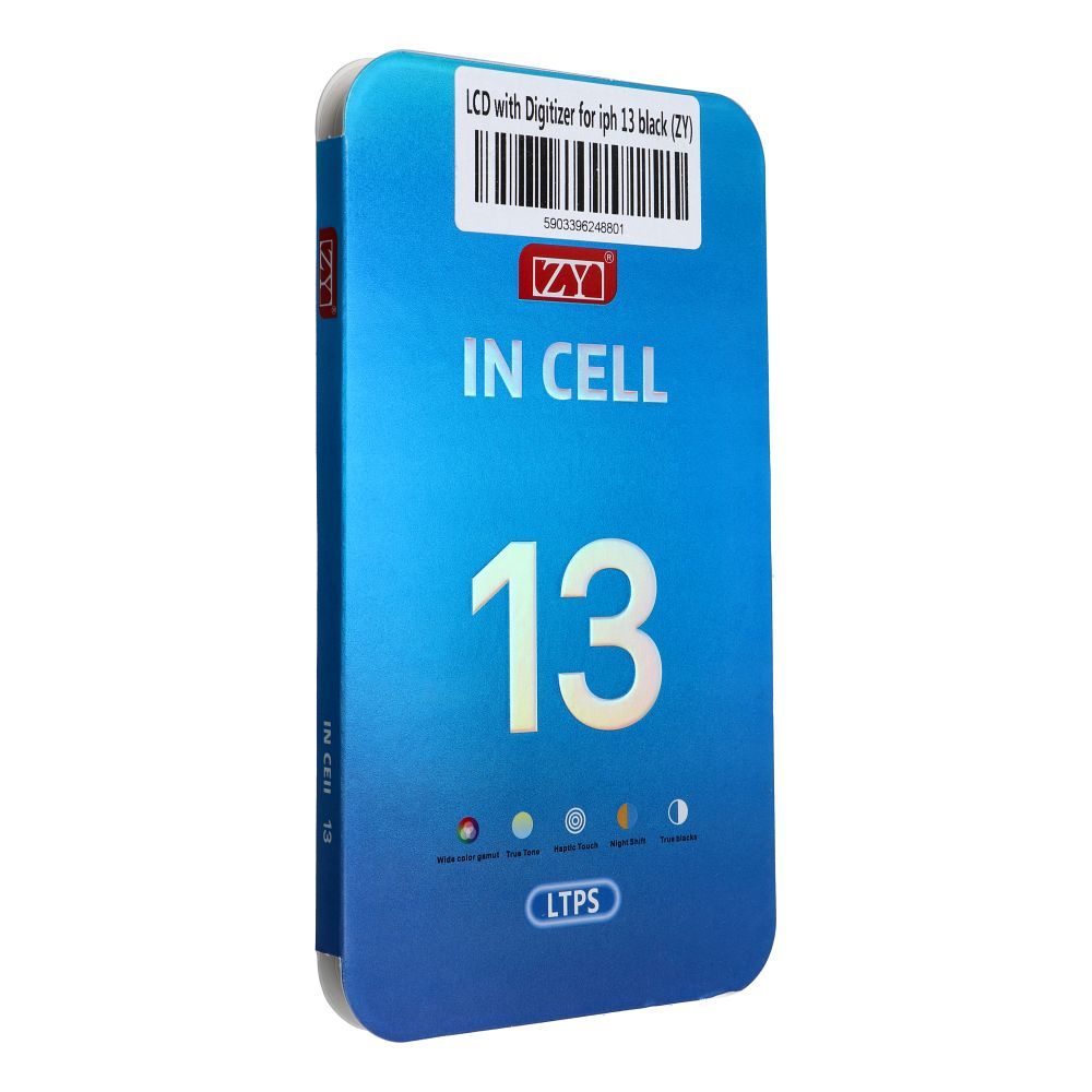 LCD-näyttö iPhone 13 digitoijalla musta (ZY-LTPS) IC Transferable