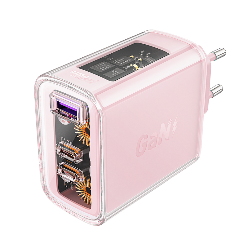 Charger ACEFAST GaN 2x USB-C, USB-A, 65W, PD3.0, QC4.0
