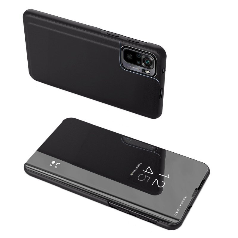 Clear View Case suojakuori Xiaomi 13 Pro:lle kansiläpällä musta