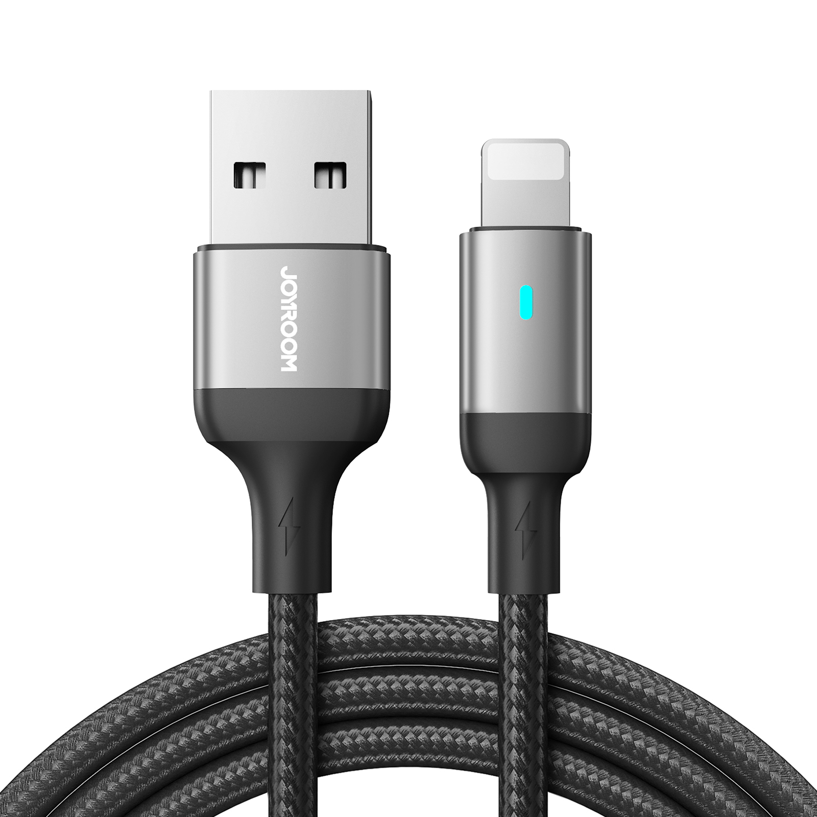 Joyroom Extraordinary Series A10 USB-A / Lightning 2.4A kaapeli 1.2 m - musta