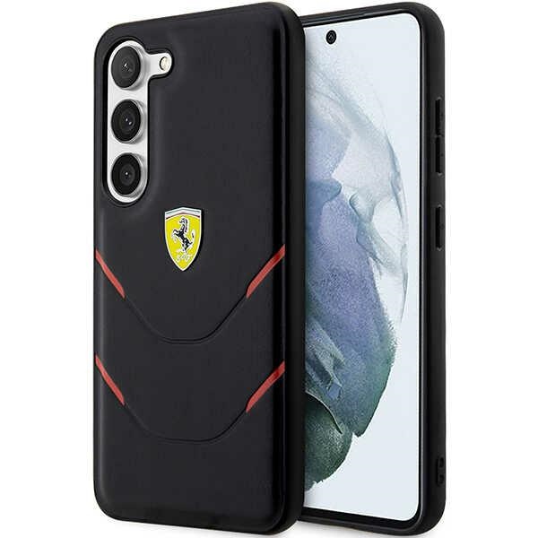 Ferrari FEHCS23SPBAK S23 S911 musta/musta kovakuori Hot Stamp Lines