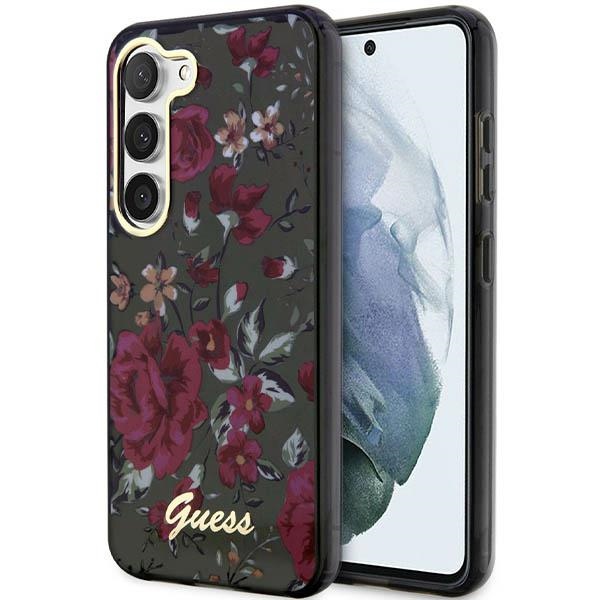 Guess GUHCS23MHCFWSA S23+ S916 vihreä/khaki kovakuori Flower Collection