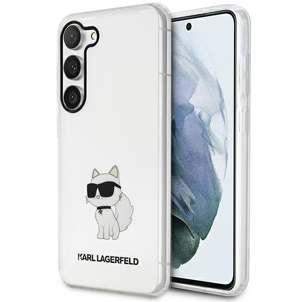 Karl Lagerfeld KLHCS23SHNCHTCT S23 S911 läpinäkyvä kovakuori Ikonik Choupette