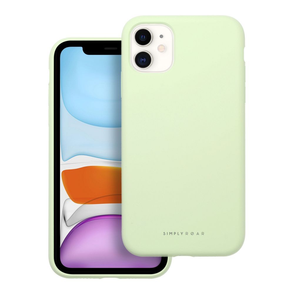 ROAR Suojakuori CLOUD SKIN iPhone 11:lle vaaleanvihreä