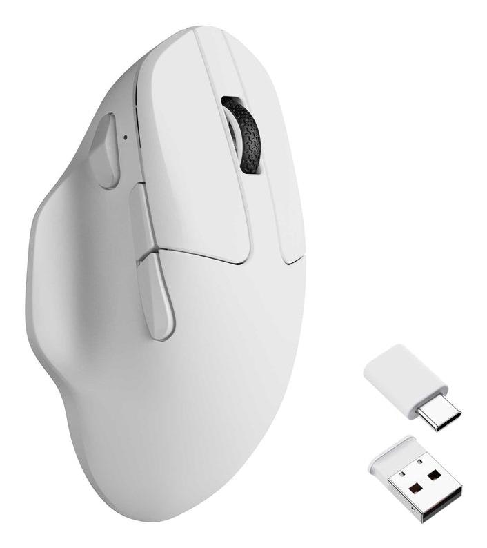 Hiiri KEYCHRON M7, USB, optinen, langaton, valkoinen, M7-A3