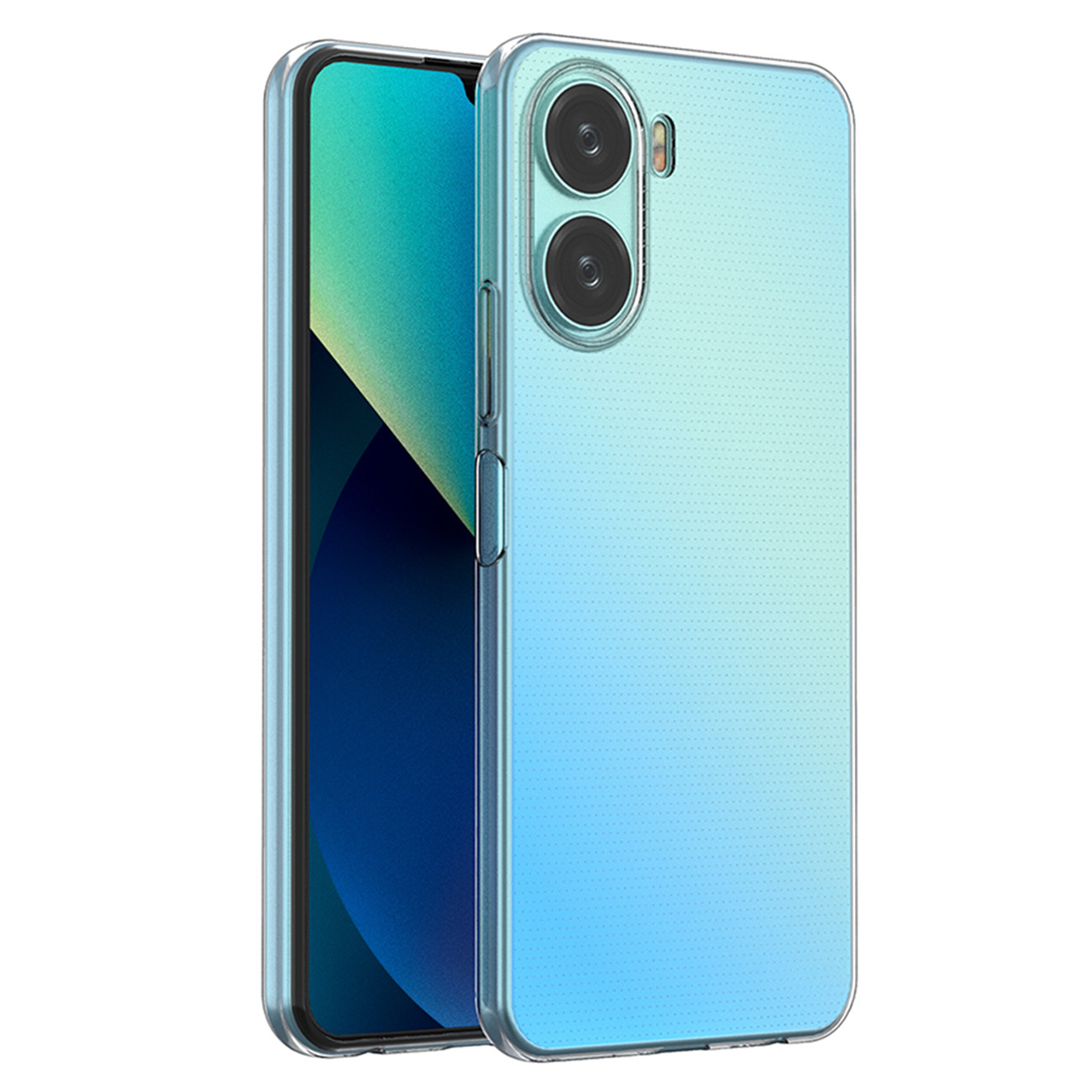 Ultra Clear 0,5mm ohut läpinäkyvä suojakuori Vivo Y16 / Vivo Y02s:lle
