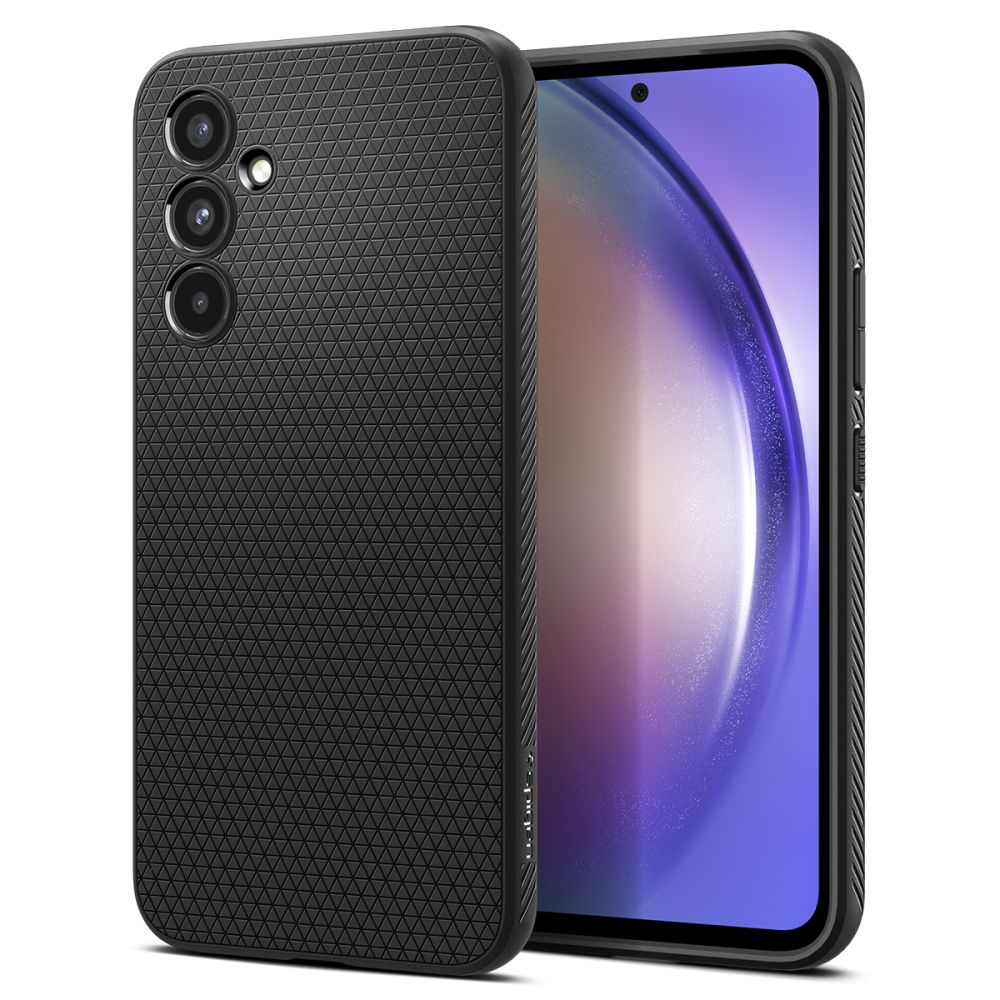 Spigen Liquid Air Suojakuori Samsung Galaxy A54 5G:lle - mattamusta