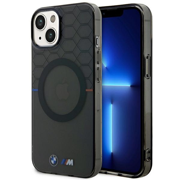 BMW Pattern MagSafe Suojakuori iPhone 14 Plus:lle - harmaa