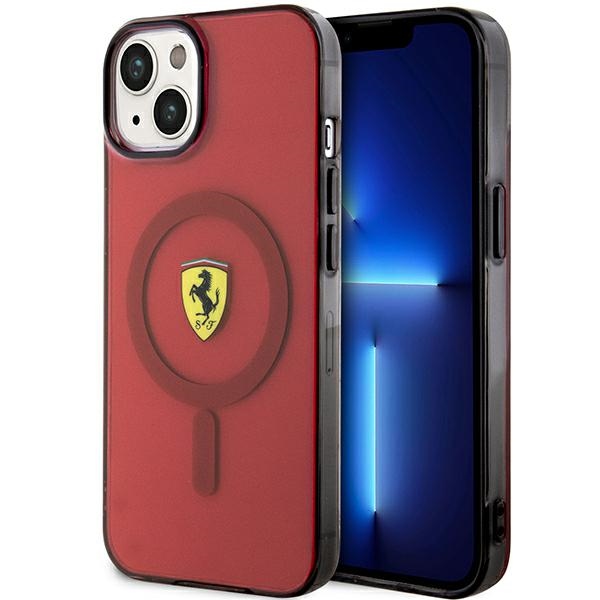 Ferrari FEHMP14SURKR iPhone 14 6.1" punainen/punainen hardcase Translucent Magsafe