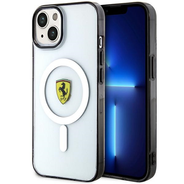 Ferrari FEHMP14SURKT iPhone 14 6.1" kirkas/läpinäkyvä hardcase Outline Magsafe