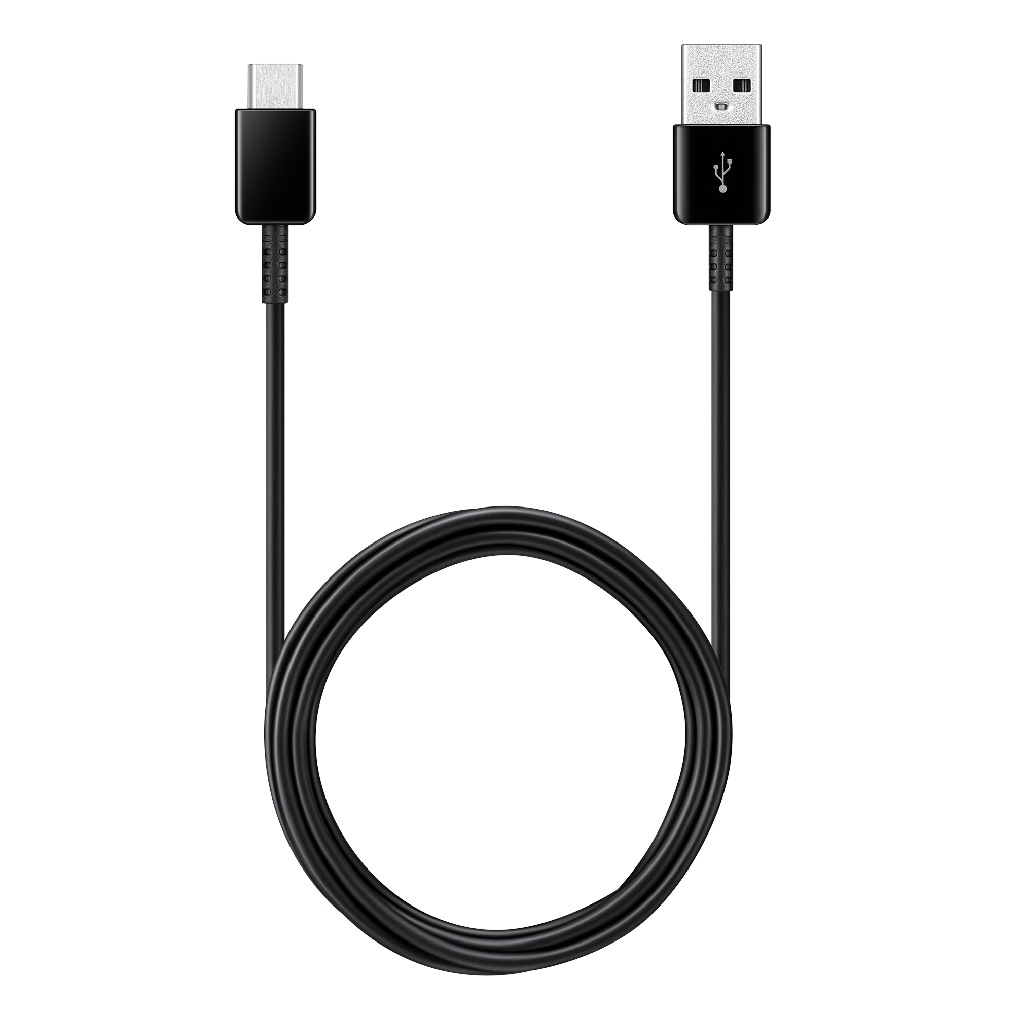 Samsung EP-DG930MBEGWW USB-A–USB-C-kaapeli, 1,5 m, musta, 2 kpl