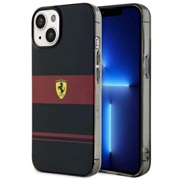 Ferrari FEHMP14SUCOK iPhone 14 6.1 musta/musta suojakuori IMD Combi Magsafe