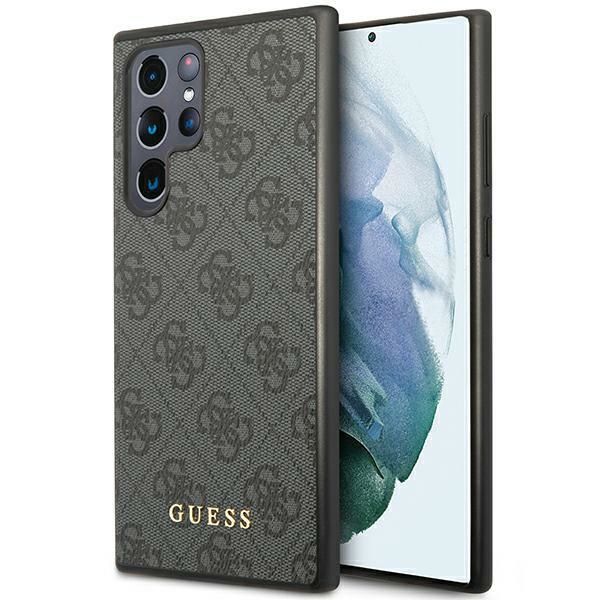 Guess suojakuori Samsung S24 Ultra:lle GUHCS24LG4GFGR Classic logo musta