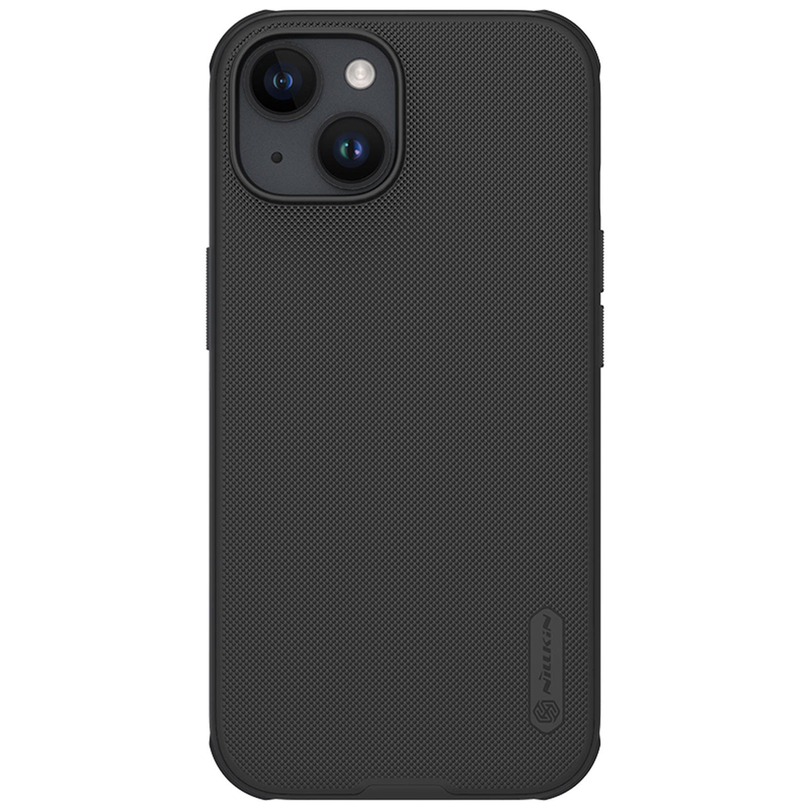 Nillkin Super Frosted Shield Pro -suojakuori iPhone 15 Plus:lle - musta