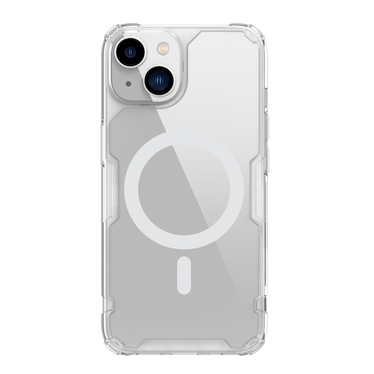 Nillkin Nature Pro -panssarikotelo MagSafe iPhone 15 Plus - valkoinen