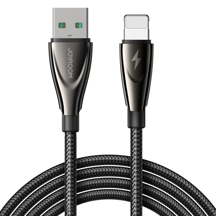 Joyroom Pioneer Series SA31-AL3 USB-A / Lightning 3A Kaapeli 1.2m - musta