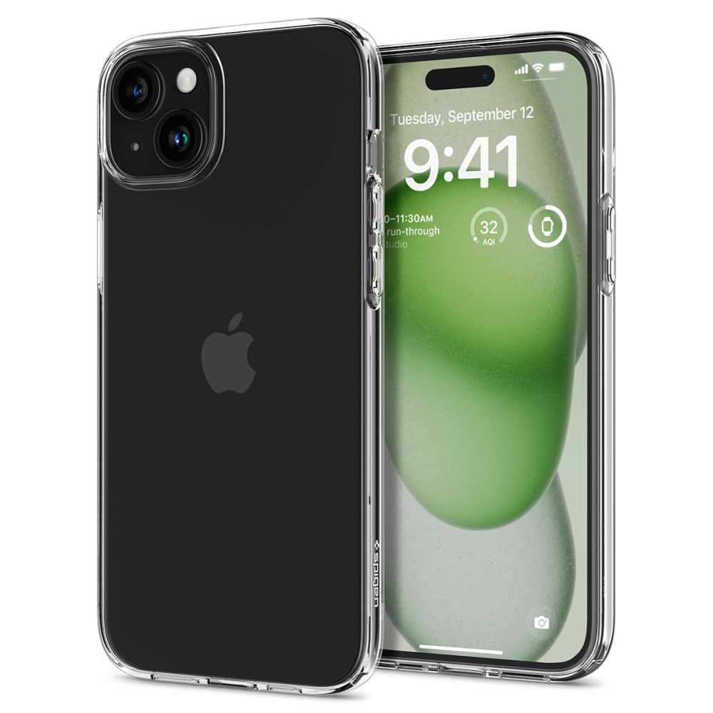 Spigen Liquid Crystal Suojakuori iPhone 15 Plus 6,7 kirkas