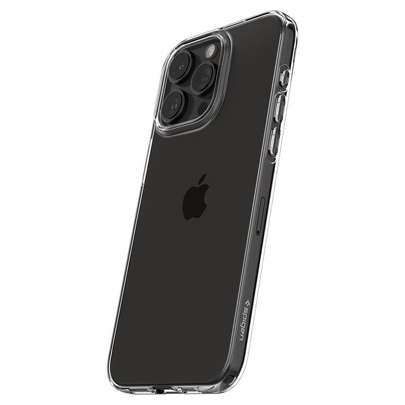 Spigen Crystal Flex Suojakuori iPhone 15 Pro Max:lle - Kirkas