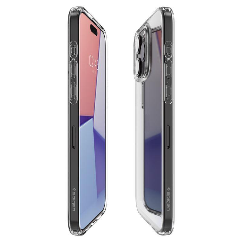 Spigen Crystal Flex Suojakuori iPhone 15 Pro:lle - Kirkas
