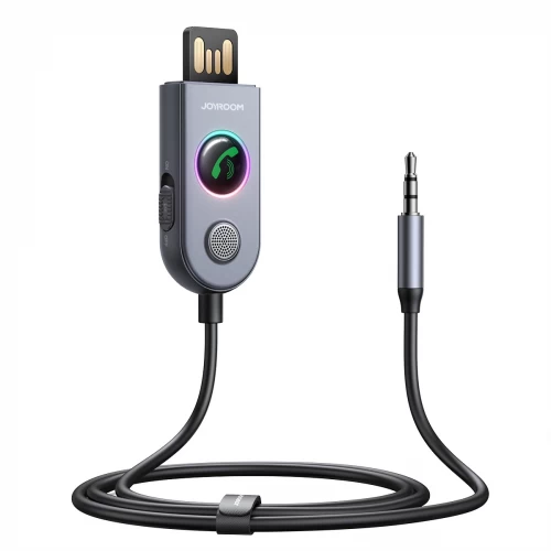 Adapter Joyroom "JR-CB6" Grey (Input: "Bluetooth 5.3" / Output: ""AUX")