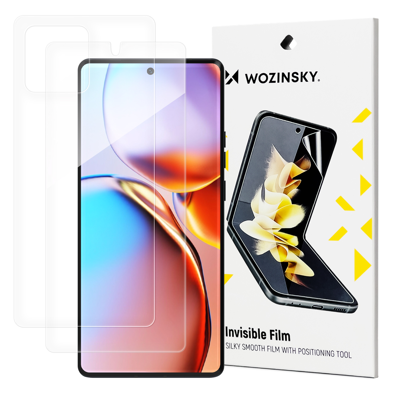 Wozinsky Invisible Film suojakalvo Motorola Edge 40 Pro:lle