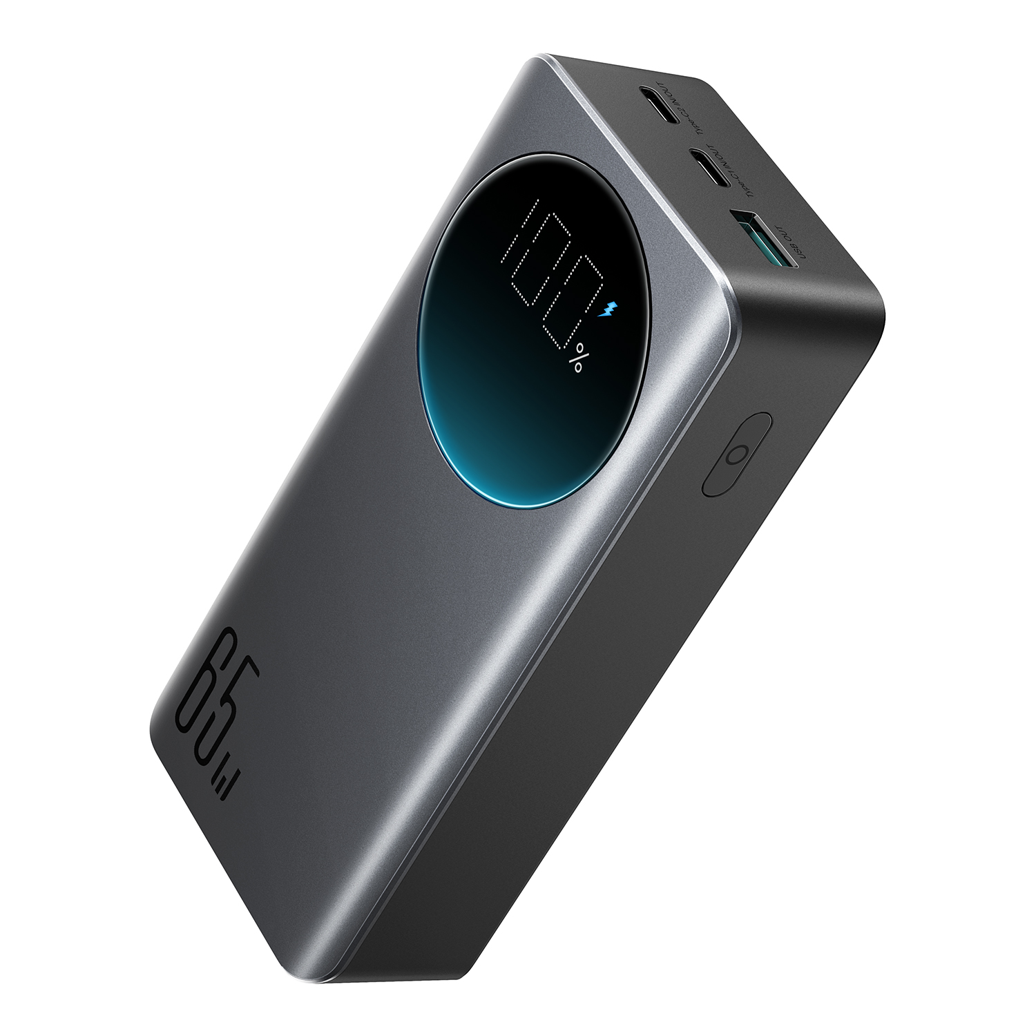 Joyroom 30000mAh 65W tehopankki digitaalisella näytöllä (JR-PBF05) - musta
