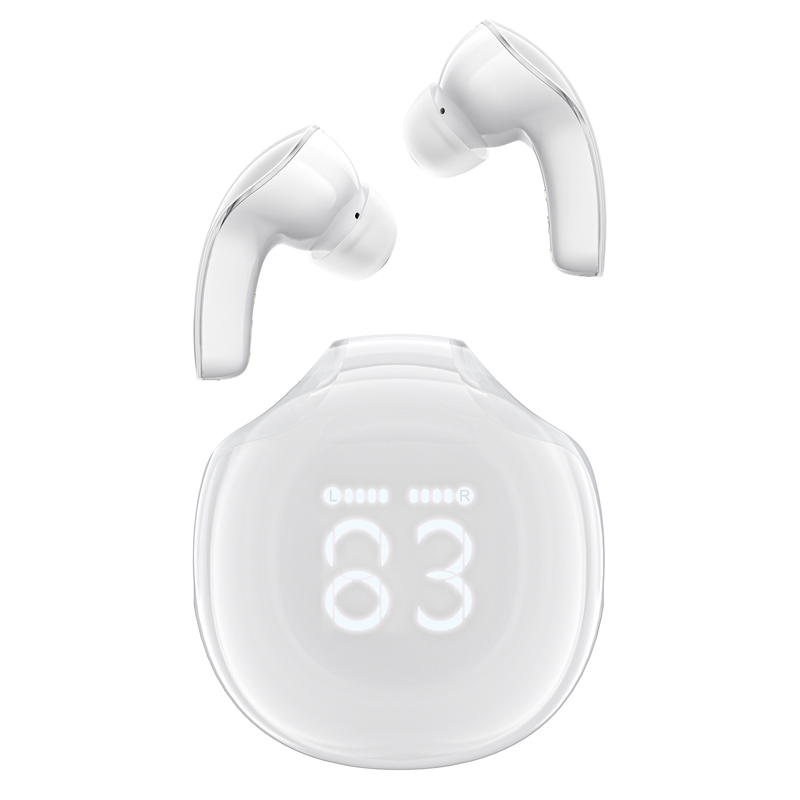 Acefast T9 Bluetooth 5.3 in-ear langattomat kuulokkeet - valkoinen