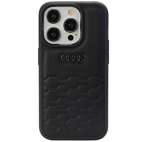 Audi GT Synthetic Leather case for iPhone 15 Pro - black