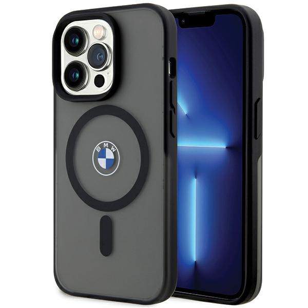 BMW IML Signature MagSafe suojakuori iPhone 15 Pro:lle - musta