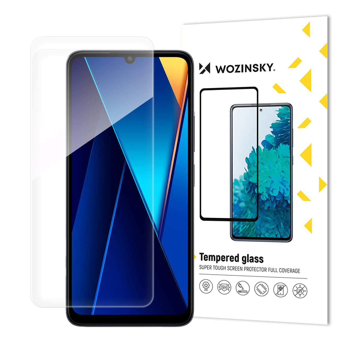 Wozinsky 9H karkaistu suojalasi Xiaomi POCO C65 / Redmi 13C -puhelimelle