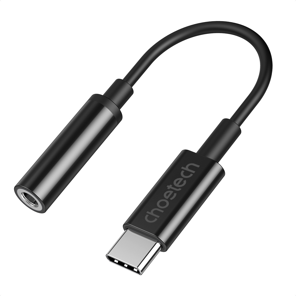 Sovitin CHOETECH USB Type-C (M) - AUX 3,5 mm (F)