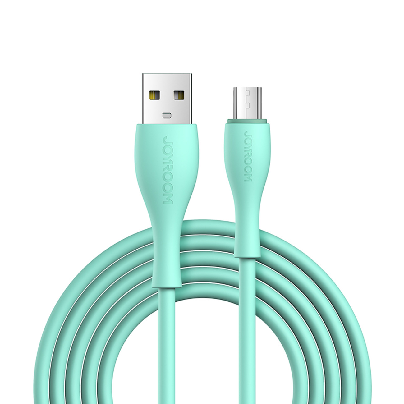 Joyroom Bowling Data Cable S-2030M8 USB-A / micro USB 3A 2m - vihreä