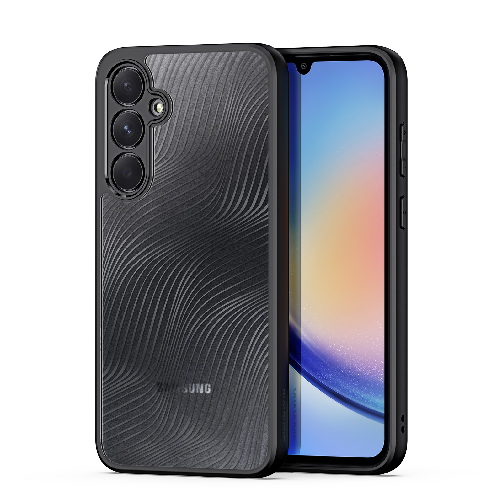 Dux Ducis Aimo suojakuori Samsung A35 5G:lle - musta