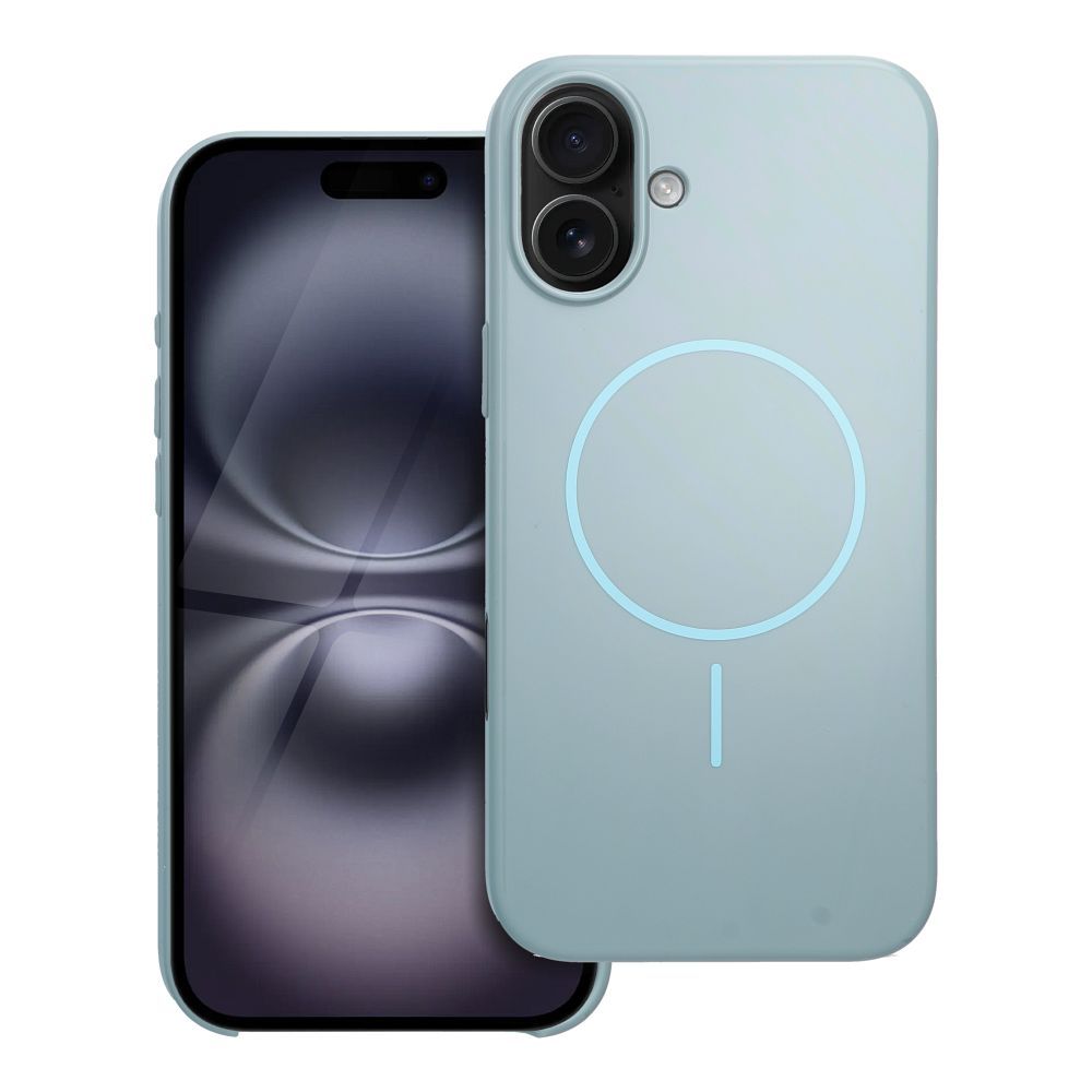 Suojakuori iPhone 16 PLUS:lle Premium Glossy Mag Cover MagSafe- ja Camera Control -painikkeen yhteensopiva mint