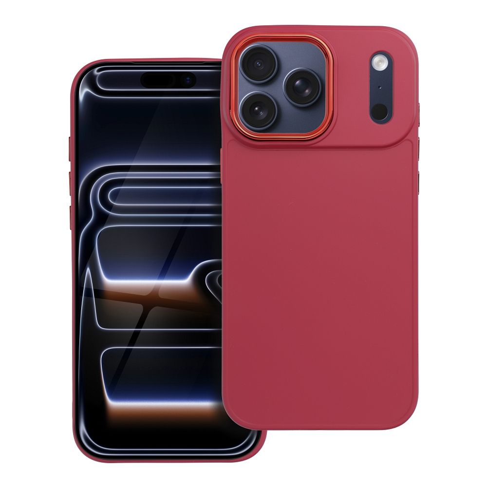 Suojakuori iPhone 17 PRO MAX:lle Frame magenta
