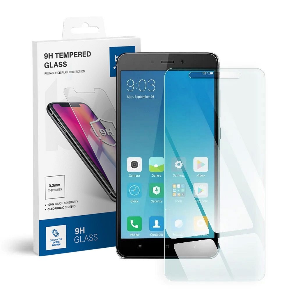 Karkaistu lasi Xiaomi Redmi Note 4:lle Blue Star