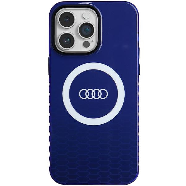 Audi IML Big Logo MagSafe Suojakuori iPhone 14 Pro Max:lle - sininen