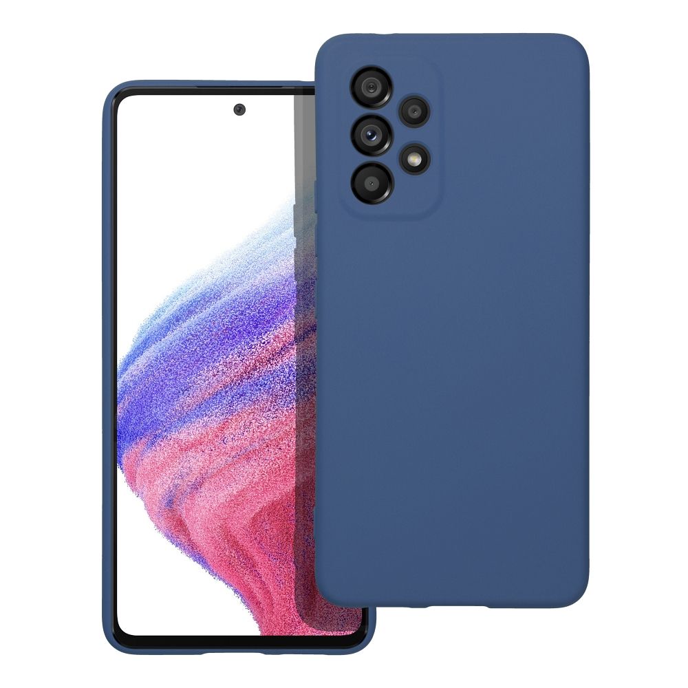 Silikoninen suojakuori puhelimelle SAMSUNG A53 5G sininen