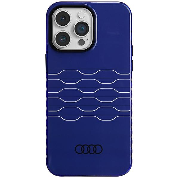 Audi IML MagSafe suojakuori iPhone 14 Pro Max:lle - sininen