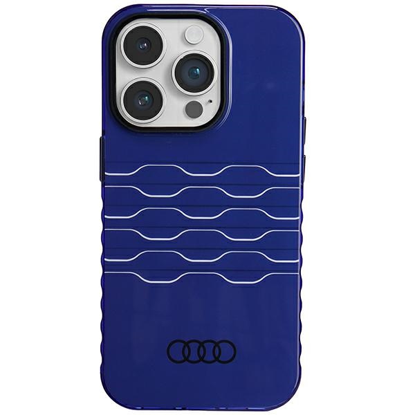 Audi IML MagSafe suojakuori iPhone 14 Pro:lle - sininen