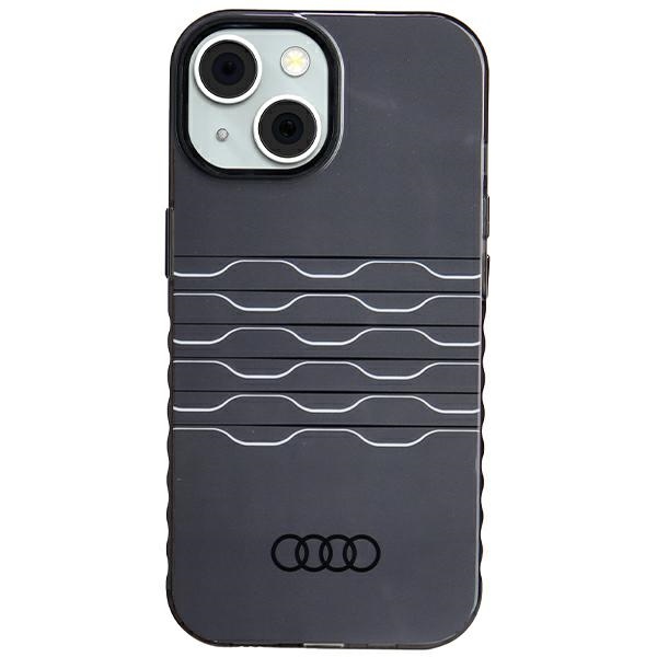 Audi IML MagSafe suojakuori iPhone 15 / 14 / 13:lle - musta