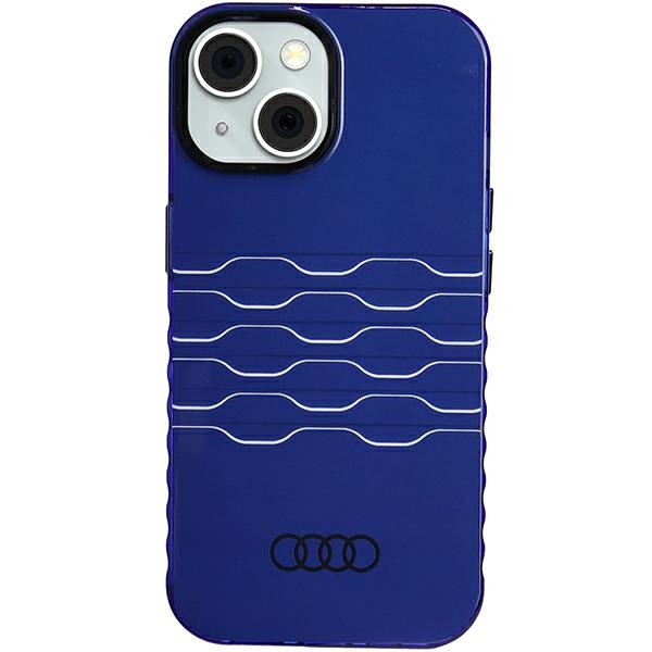 Audi IML MagSafe suojakuori iPhone 15 / 14 / 13:lle - sininen