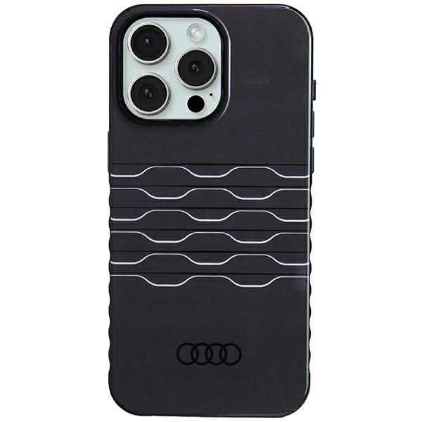 Audi IML MagSafe Suojakuori iPhone 15 Pro Max:lle - musta